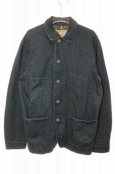 ジャケット・アウター Double RL INDIGO DENIM ENGINEER JACKET RRL Indigo Denim Engineer Jacket Atmore Wash | Cultizm