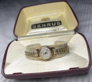 benrus 20 micron gold watch