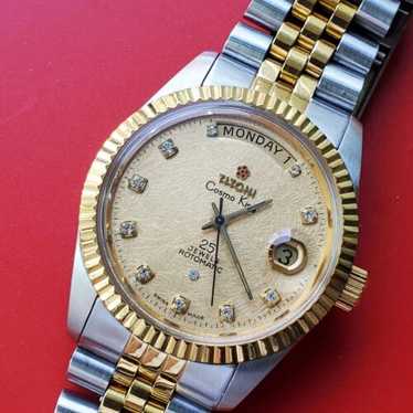 【TITONI】\"cosmo king 25石 腕時計\" Titoni Cosmo King 25 Jewels Yellow Dial Men's Wrist Watch | eBay