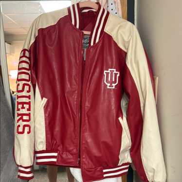 Steve & Barry's Varsity Jacket Red And Cream Class
