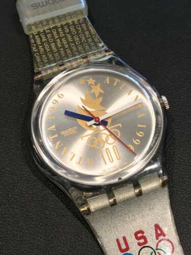 SWATCH アトランタ 1996 オリンピック 限定 腕時計★リオ・東京 SWATCH腕時計1996年アトランタオリンピック記念モデル - メルカリ