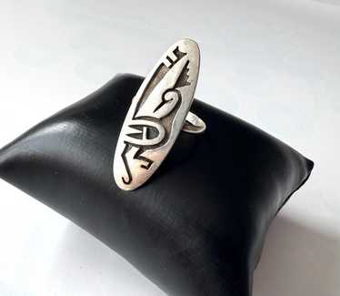 Silver Ring by Clifton Mowa- 11 – Gallup Trading