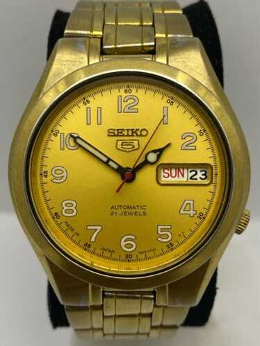 Seiko Seiko 5 7S26-0480 Vintage Day Date Stainless Steel