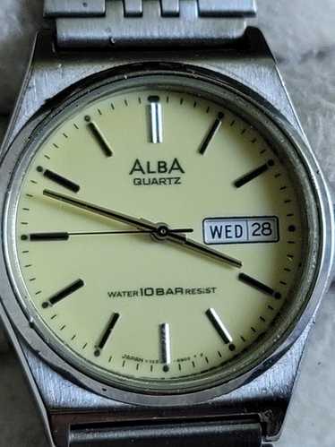 時計 SUCCESS VINTAGE ALBA Seiko Alba Success Vintage Moon Phase Quartz Watch セイコー