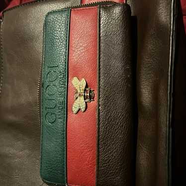 人気の red|green Gucci wallet Gem - 小物
