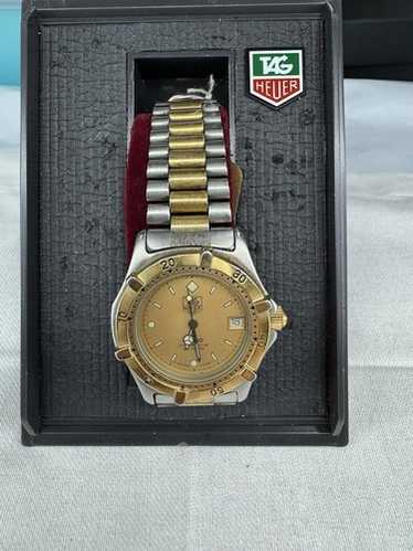 TAG HEUER professional 964 013-2 コンビ TAG HEUER 964.013 PROF 2000 GOLD DIAL 2-TONE G.P.+S.S.