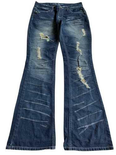 GOA G.O.A Camo Flared Cargo Pants - Gem