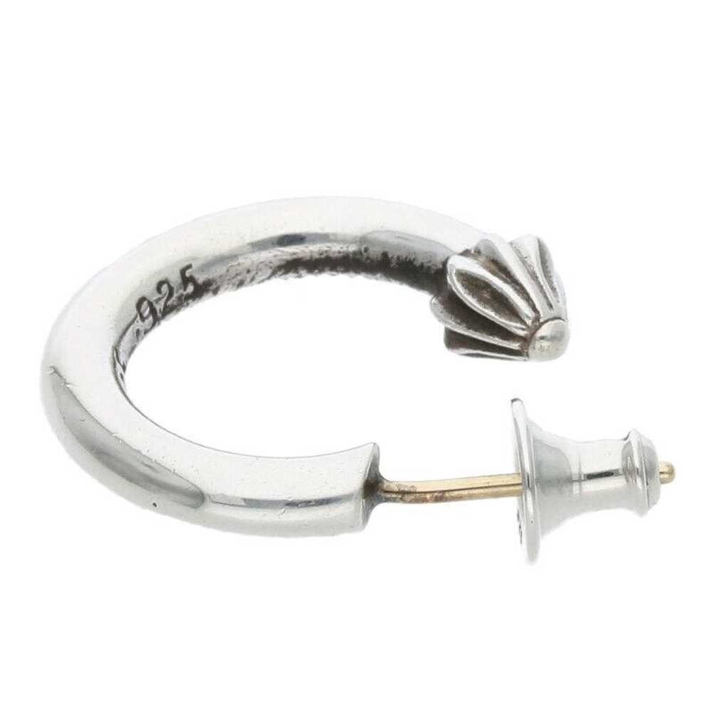 Chrome Hearts Chrome Hearts Plain Hoop Silver Earring