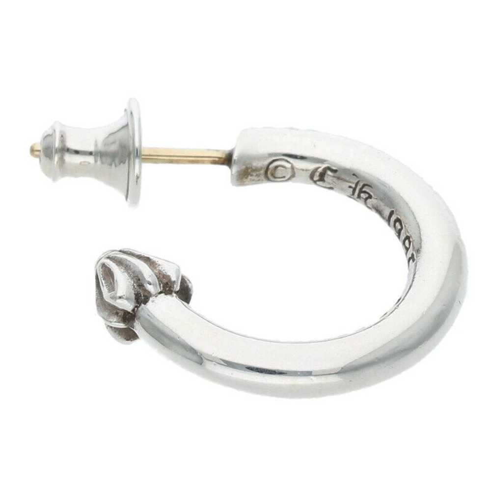 クロムハーツ　Chrome Hearts Hoop Plain Earrings Chrome Hearts Plain CH Hoop Earring