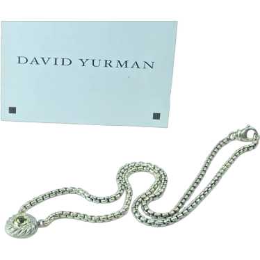 David Yurman Sterling Silver and 18K Yellow Gold P