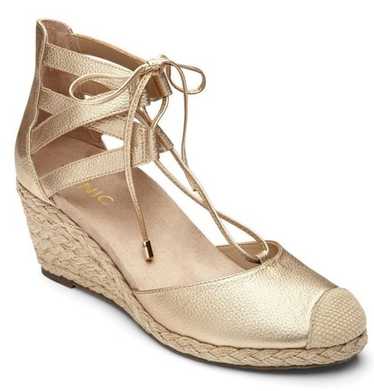 Vionic Aruba Calypso Espadrilles Wedge Jute Women'