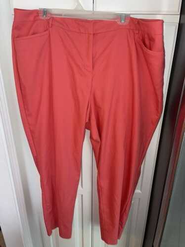 Lane Bryant Womens Plus Size Pink Pants Stretch 24