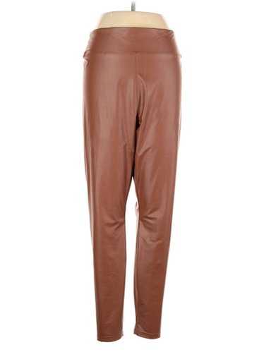 OFFLINE by Aerie Women Brown Faux Leather Pants XL - image 1