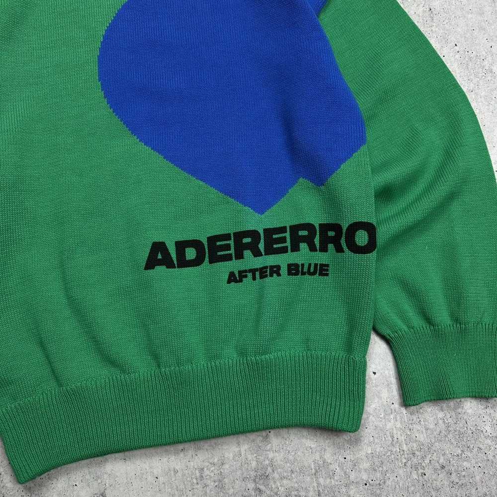 Ader Error Ader Error Twin Heart Logo Knit Green … - image 2
