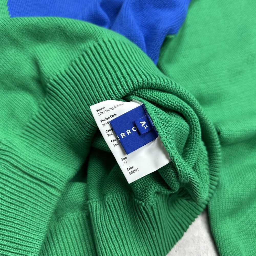 Ader Error Ader Error Twin Heart Logo Knit Green … - image 3