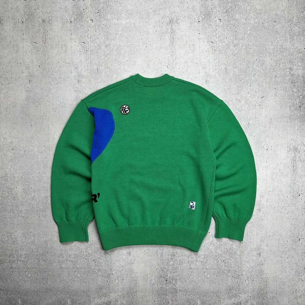 Ader Error Ader Error Twin Heart Logo Knit Green … - image 6