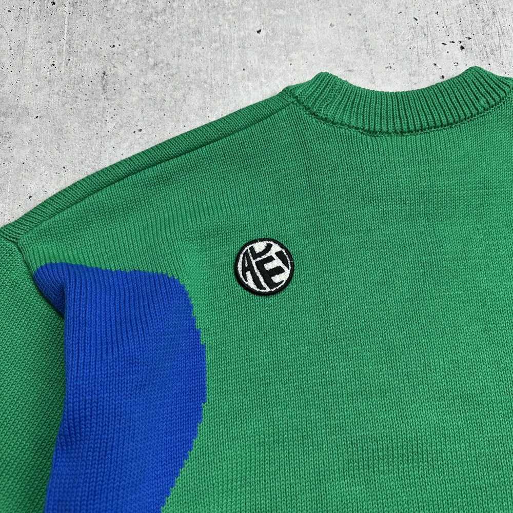 Ader Error Ader Error Twin Heart Logo Knit Green … - image 7