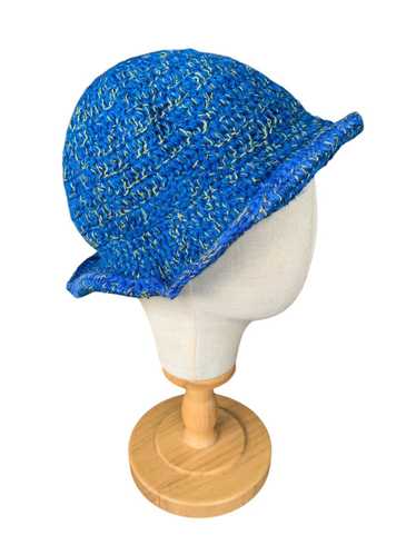 KAPITAL ニット バケットハット Kapital 7G Knit Gaudy Bucket Hat, Navy – Glasswing