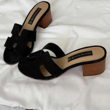 Steven By Steven Madden Black Suede sandals Size 8