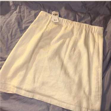 Abercrombie and Fitch Linen Skirt NWT