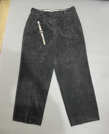 パンツ 2002SS BALENCIAGA CORDUROY PANTS Balenciaga Spring 2002 Nicholas Ghesquiere Black Corduroy