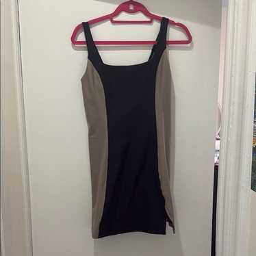 Abercrombie & Fitch Black and Tan Dress