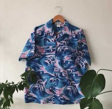 Versace Mare collection Short Sleeve Button Down