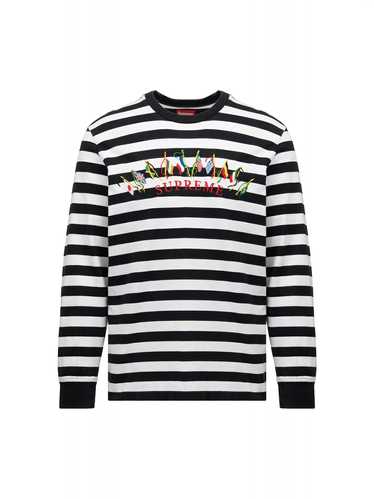 Supreme Long Sleeve Flag Shirt - Gem