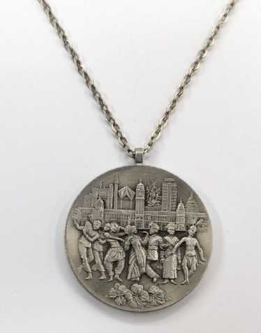 Selangor pewter pendant necklace - Gem