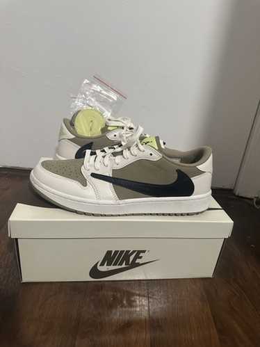 Size 9 - Jordan 1 Low Golf x Travis Scott Neutral 