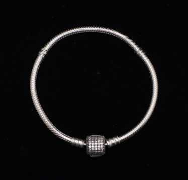 Pandora Sterling Silver Moments Sparkling Pavé Cla