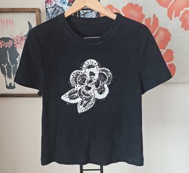 CHANEL | Tops | Chanel Uniform T Shirt In Black With