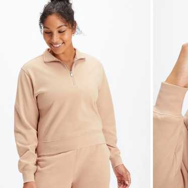 Fabletics Lightweight Go-To Half Zip Sweatshirt