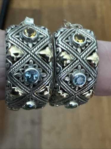 Phillip Gavriel Sterling Silver 18K YG Citrine Top