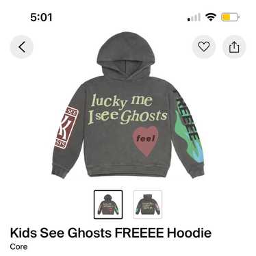 Kids see ghosts hoodie - Gem