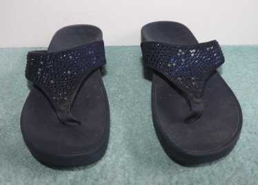 Vionic Naples Flip Flop Sandals Women's Size 7 Blu