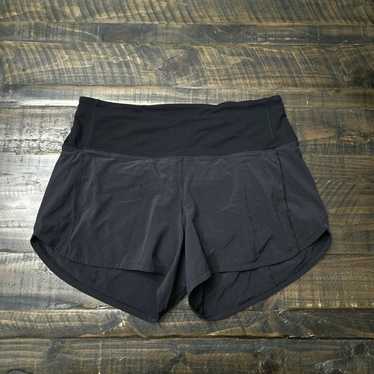 Lululemon Speed Up Shorts 4" Black 6
