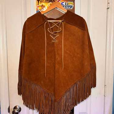 ジャケット・アウター L'Appartement GOOD GRIEF Fringe Poncho ジャケット・アウター L'Appartement GOOD GRIEF Fringe Poncho