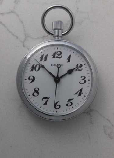 Seiko pocket watch silver - Gem