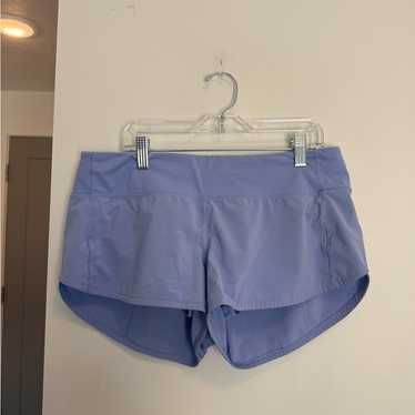Lululemon Speed Up Light Purple Shorts