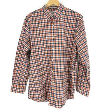 LL Bean Shirt Wrinkle Free Plaid