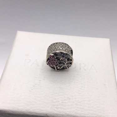 Pandora Sparkling Tropical Flamingo W Clear & Colo