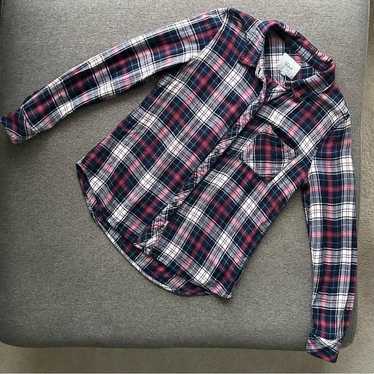 Rails Hunter Button Down Plaid Long Sleeve Shirt M