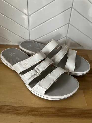 Clarks Cloudsteppers Brinkley Coast Slide Sandals 
