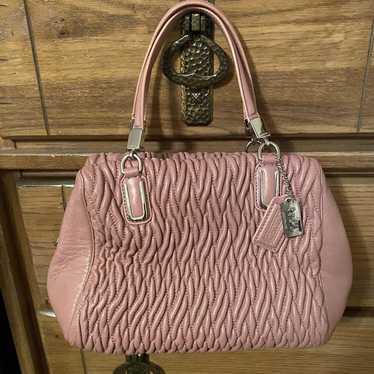 COACH ミニボストンバッグ