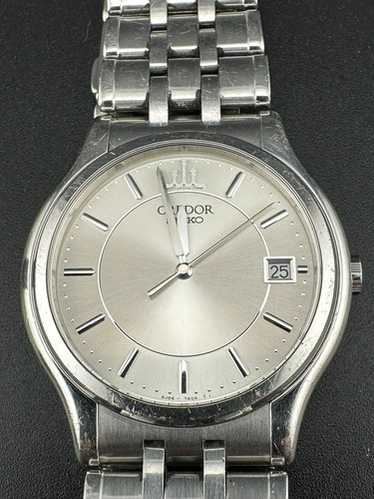 Seiko Credor 8J86-6A00 Vintage White Silver St.Steel