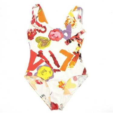 水着・ラッシュガード CHANEL Vintage Swimsuit Authentic Chanel Vintage Bikini Swimsuit Yellow Black Size