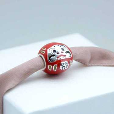 アクセサリー Red Daruma Doll Charm Red Daruma Charm - Etsy