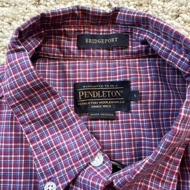 Pendleton Bridgeport Mens Shirt‎ LARGE Button Up L