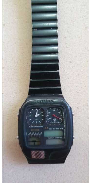 Vintage citizen ana-digi temp - Gem